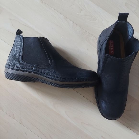 Solo Parker 600 Men's Ankle Boot. Size 10 Color Black - Picture 5 of 7